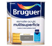 Bruguer Acrylic Multisuperficie Esmalte al agua Satinado Gris Perla 750 ml