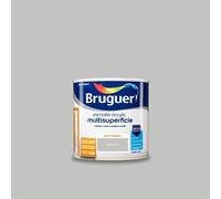 Bruguer Acrylic Multisuperficie Esmalte al agua Satinado Gris Suave 250 ml