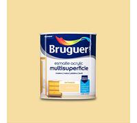Bruguer Esmalte acrílico multisuperficie al agua Satinado Marfil Claro 750 ml