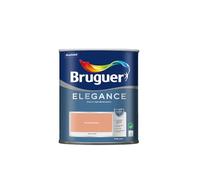 BRUGUER Elegance Pintura Monocapa Extra Mate para Paredes y Techos, Interior y Exterior protegidos, Ultra Lavable, Resistente al Desgaste y Manchas, Con conservante Antimoho, Terracota Rústica 750 ml