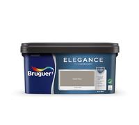 Bruguer ELEGANCE Pintura Monocapa ExtraMate, Paredes y Techos, Interior, Exterior protegido, Alta Durabilidad, UltraLavable, Resistente al Desgaste y Manchas Marrón Tierra 4L