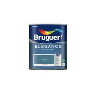 Bruguer ELEGANCE Pintura Monocapa ExtraMate, Paredes y Techos, Interior, Exterior protegido, Alta Durabilidad, UltraLavable, Resistente al Desgaste y Manchas Azul Naval 750 ml