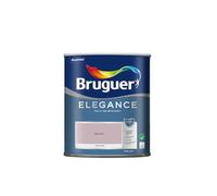 BRUGUER Elegance Pintura Monocapa Extra Mate para Paredes y Techos, Interior y Exterior protegidos, Ultra Lavable, Resistente al Desgaste y Manchas, Con conservante Antimoho, Rosa Chic 750 ml