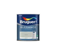 Bruguer Elegance Pintura Monocapa Extra Mate para Paredes y Techos, Interior y Exterior protegidos, Ultra Lavable, Resistente al Desgaste y Manchas, Con conservante Antimoho, Verde Salvia 750 ml