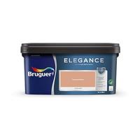Bruguer ELEGANCE Pintura Monocapa ExtraMate, Paredes y Techos, Interior, Exterior protegido, Alta Durabilidad, UltraLavable, Resistente al Desgaste y Manchas Terracota Rústica 4L