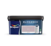 Bruguer Elegance Pintura Monocapa Extra Mate para Paredes y Techos, Interior y Exterior protegidos, Ultra Lavable, Resistente al Desgaste y Manchas, Con conservante Antimoho, Rosa Chic 4 L