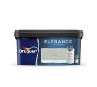 Bruguer ELEGANCE Pintura Monocapa ExtraMate, Paredes y Techos, Interior, Exterior protegido, Alta Durabilidad, UltraLavable, Resistente al Desgaste y Manchas Verde Salvia 4L