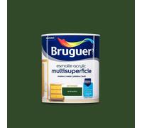 Bruguer Esmalte acrílico satinado Verde Galicia 750 Ml