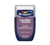 Bruguer Tester Colores del Mundo Pintura para paredes monocapa Japón Violeta Natural