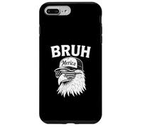 Bruh 4 de julio Eagle Niños Niños Adolescente 4 de julio Bruh Carcasa para iPhone 7 Plus/8 Plus