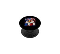 Bruh 4th of July Funny Eagle American Patriotic PopSockets PopGrip Adhesivo