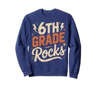 Bruh 6TH Grade Rocks Primer día Profesora de Banda Little Miss Sudadera