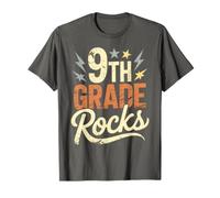 Bruh 9TH Grade Rocks Primer día Profesora de Banda Little Miss Crew Camiseta