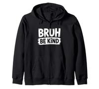 Bruh Be Kind, divertido, naranja, contra el acoso escolar, Día de la Unidad para jóvenes Sudadera con Capucha