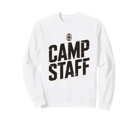 Bruh Camp Staff Host Squad Campers Besties Camping Cousin Sudadera