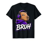 Bruh Capybara Videojuegos Funny Controller PC Gamer Console Camiseta