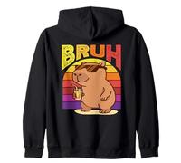 Bruh Capybaras - Gafas de Sol con diseño de Animal Divertido Sudadera con Capucha