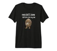 Bruh Dont Look At My Frog Butt Game Meme Camiseta Premium
