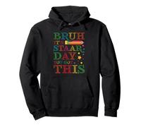 Bruh, es el día de Las Estrellas, Tienes Este día de exámenes, día de exámenes, Escuela Sudadera con Capucha