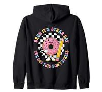 Bruh ES EL DÍA DE STAAR Que Tienes Esto NO ESTRÉS Donut Sudadera con Capucha