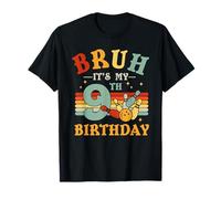 Bruh, es la Fiesta de Bolos de mi Noveno cumpleaños, Tengo 9 años Camiseta