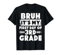 Bruh es mi Primer día de Maestra de Tercer Grado de Regreso a la Escuela Camiseta