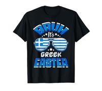 Bruh Es Pascua Griega Pascha Feliz Pascua Camiseta