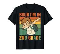 Bruh, estoy en segundo grado, golpeando a un chico de regreso a la escuela, niños Camiseta