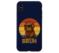 Bruh Funny Capybara - Auriculares de Diadema para niños, diseño Retro Carcasa para iPhone XS MAX