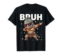 Bruh Funny Dabbing Gladiator Niños Amante Romano Camiseta