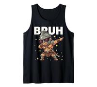 Bruh Funny Dabbing Gladiator Niños Amante Romano Camiseta sin Mangas