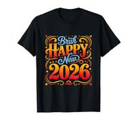Bruh Happy New Year 2026 New Year'S Eve Party Family Camiseta
