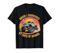 Bruh I Survived 67 Days of School Six Seven Meme Teacher Camiseta