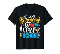 Bruh I Survived 67 Days of School Six Seven Meme Teacher Camiseta