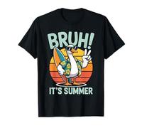 Bruh It’s Summer | Funny Silly Goose Beach Meme Tee Camiseta