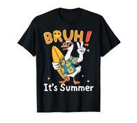 Bruh It’s Summer | Funny Silly Goose Beach Meme Tee Camiseta