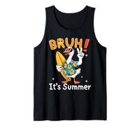 Bruh It’s Summer | Funny Silly Goose Beach Meme Tee Camiseta sin Mangas