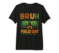 Bruh It's Field Day Safari Jungle Zoológico Viaje a Juego Niños Camiseta Premium