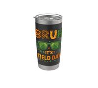 Bruh It's Field Day Safari Jungle Zoológico Viaje a juego Niños Vaso térmico de acero inoxidable de doble pared
