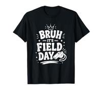 Bruh Its Field Play Day Profesor Estudiante Niños Alegre 2026 Camiseta