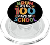 Bruh It's My 100 Days of School Hito Escolar Maestra PopSockets PopGrip para MagSafe