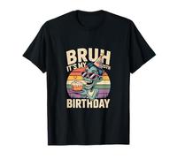 Bruh It's My 25th Birthday Funny Zombie Halloween Party Camiseta