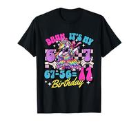 Bruh It's My 67-56 = 11 cumpleaños Princesa Unicornio niña niño Camiseta