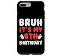 Bruh It's My 9th Birthday Hands 9 Year Bday Boys Girls Kids Carcasa para iPhone 7 Plus/8 Plus
