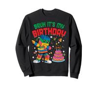 Bruh It's My Birthday Christmas Builder Constructor de Ladrillos Sudadera