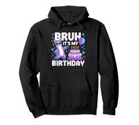 Bruh Its My Birthday Llama Pinata Boy Girl Family Bday Party Sudadera con Capucha