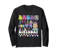 Bruh It's My Birthday Llama Piñata Niña Niño Fiesta Familia Cumpleaños Manga Larga