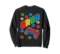 Bruh Jugar Bloque Constructor de Ladrillos de Construcción Gamer Sudadera