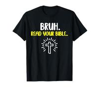 Bruh Lee tu Biblia Cita de inspiración religiosa cristiana Camiseta