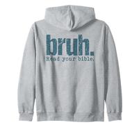 Bruh Lee tu Biblia Creyente Escritura Sudadera con Capucha
